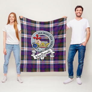 MacDonald Dress Moderne Macdonalds of Sleat Clan B Fleecedecke
