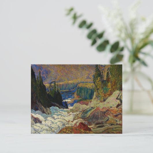 MacDonald - Falls, Montreal River, 1920. Postkarte (Stehend Vorderseite)