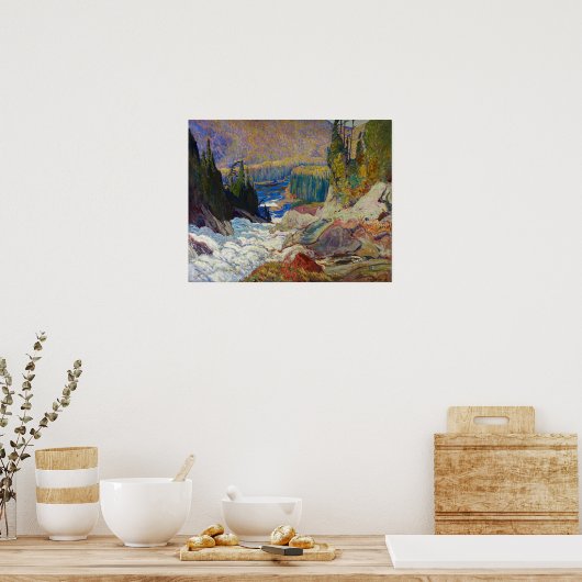 MacDonald Falls, Montreal River Poster (Küche)