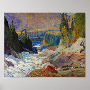 MacDonald Falls, Montreal River Poster