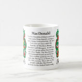 MacDonald Familien-Wappen Tasse (Mittel)