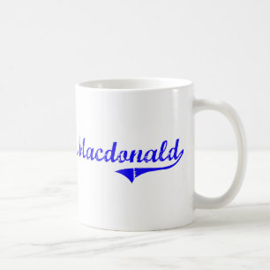 Macdonald Familienname-Klassiker-Art Kaffeetasse