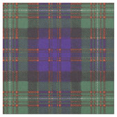 Macdonald Glengarryclan karierten schottischen Stoff (Nahaufnahme)
