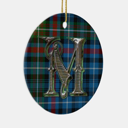 MacDonald Kariert Monogram Ornament (Rechts)