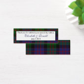 MacDonald McDonald Tartan Gastgeschenk Hochzeit Ta (Schreibtisch)