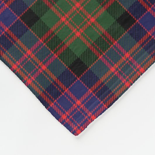 MacDonald Modern Macdonalds of Sleat Clan Abzeiche Fleecedecke (Ecke)