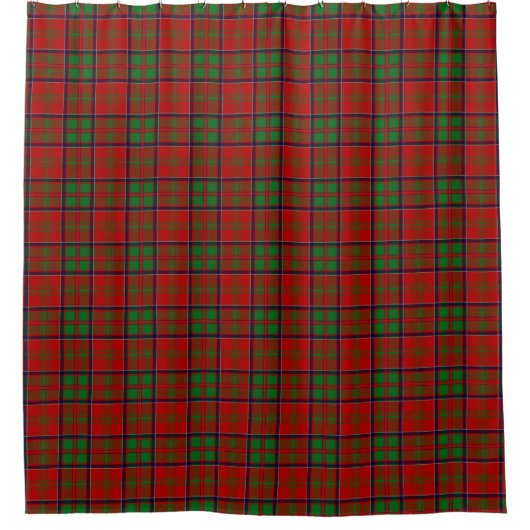 MacDonald of Glencoe Tartan Duschvorhang (Vorderseite)