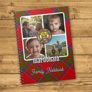 MacDonald of Keppoch Familienfoto-Collage Notizblock