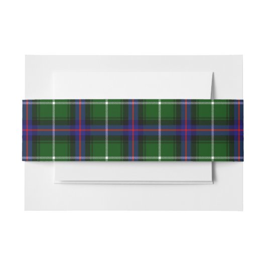 MacDonald of the Isles Scottish Tartan Bly Band (Vorderseite Beispiel)