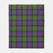 MacDonald Scottish Clan Tartan Kariertes Muster Fleecedecke (Vorderseite)