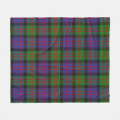 MacDonald Scottish Clan Tartan Kariertes Muster Fleecedecke (Vorderseite (Horizontal))