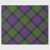 MacDonald Scottish Clan Tartan Kariertes Muster Geschenkpapier (Flach)