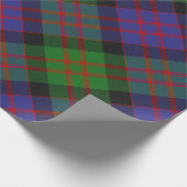 MacDonald Scottish Clan Tartan Kariertes Muster Geschenkpapier (Ecke)