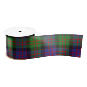 MacDonald Scottish Clan Tartan Kariertes Muster Satinband