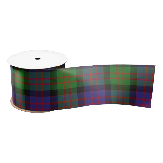 MacDonald Scottish Clan Tartan Kariertes Muster Satinband (Spule)