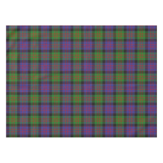 MacDonald Scottish Clan Tartan Kariertes Muster Tischdecke (Vorderseite (Horizontal))
