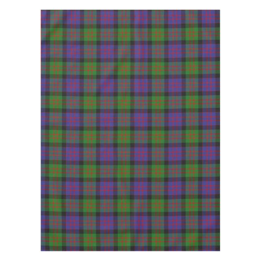 MacDonald Scottish Clan Tartan Kariertes Muster Tischdecke (Vorderseite)