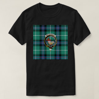 MacDonald Scottish Tartan und Clan-Abzeichen T-Shi T-Shirt