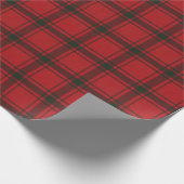 MacDonald Sleat Modernes Original Scottish Tartan Geschenkpapier (Ecke)