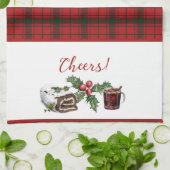 MacDonald Sleet Modernes Original Tartan Geschirrtuch (Gefaltet)