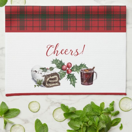 MacDonald Sleet Modernes Original Tartan Geschirrtuch (Gefaltet)