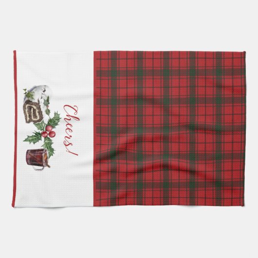 MacDonald Sleet Modernes Original Tartan Geschirrtuch (Horizontal)