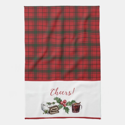 MacDonald Sleet Modernes Original Tartan Geschirrtuch (Vertikal)