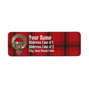 MacDonald Sleet Tartan & Abzeichen