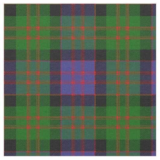 MacDonald Tartan-Druck Stoff (Nahaufnahme)