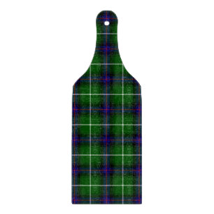 MacDonald-Tartan grün blau kariert Schneidebrett
