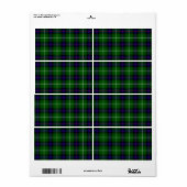 MacDonald Tartan grün kariert (Vorne)