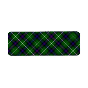 MacDonald Tartan grün kariert
