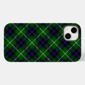 MacDonald Tartan grün kariert Case-Mate iPhone Hülle (Rückseite (Horizontal))