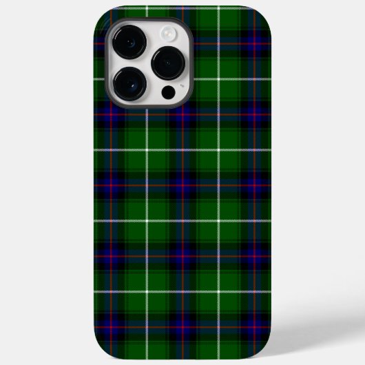 MacDonald Tartan grün kariert Case-Mate iPhone Hülle (Rückseite)