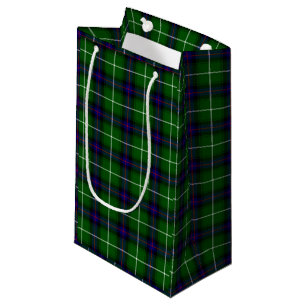 MacDonald Tartan grün kariert Kleine Geschenktüte