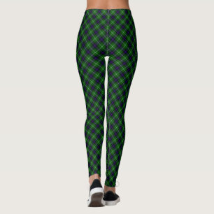 MacDonald Tartan grün kariert Leggings