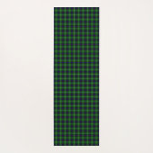 MacDonald Tartan grün kariert Yogamatte (Rückseite)