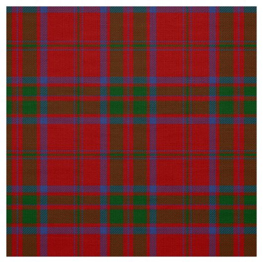 MacDonald Tartan Karierte Stoffe rot, grün und bla (Muster)