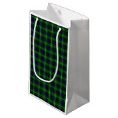 MacDonald Tartan Kleine Geschenktüte (Vorderseite Schrägansicht)