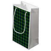 MacDonald Tartan Kleine Geschenktüte (Rückseite Schrägansicht)