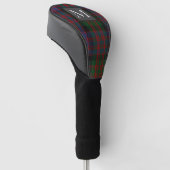 MACDONALD TARTAN Letter M Monogramm ( KANN EDIT) I Golf Headcover (angewinkelt)
