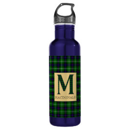 MacDonald Tartan Monogram M Edelstahlflasche