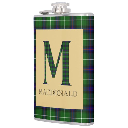 MacDonald Tartan Monogram M Flachmann (Links)