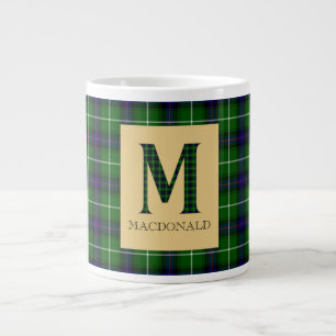 MacDonald Tartan Monogram M Jumbo-Tasse