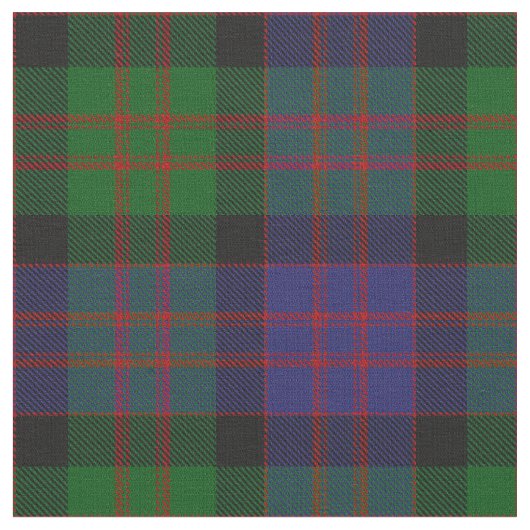 MacDonald Tartan Stoff (Nahaufnahme)
