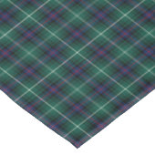 MacDonald von der Isles Tartan Tischdecke (Schrägansicht)