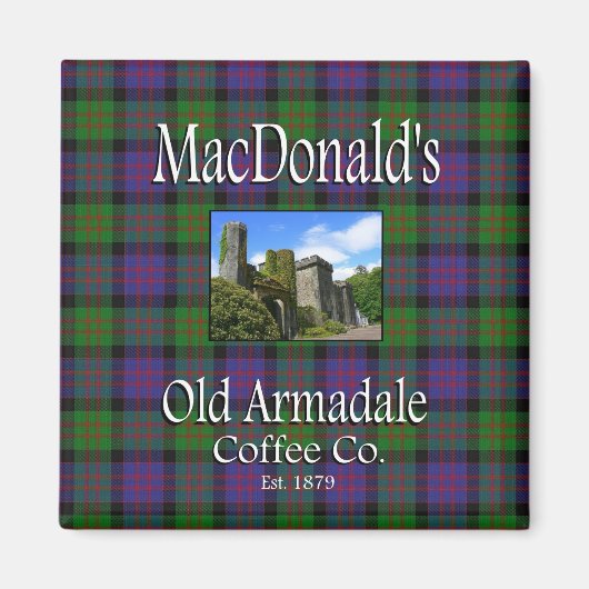 MacDonald's Old Armadale Coffee Co. Magnet (Vorne)