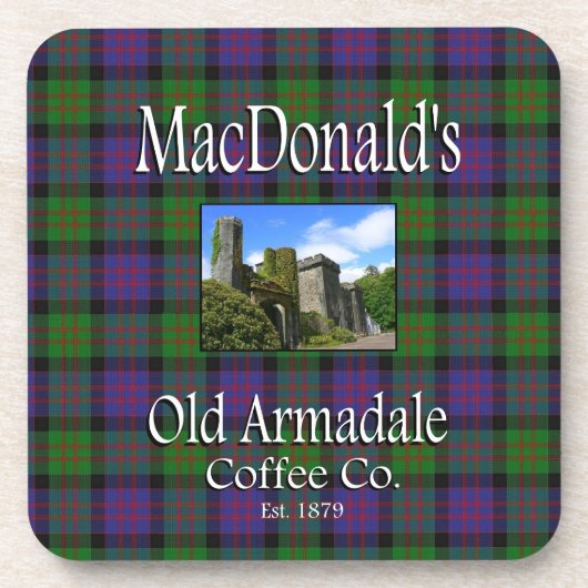 MacDonald's Old Armadale Coffee Co. Untersetzer Se (Vorderseite)