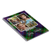 MacDonell-Familien-Fotocollage Notizblock (Rechte Seite)