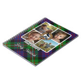 MacDonell-Familien-Fotocollage Notizblock (Linke Seite)